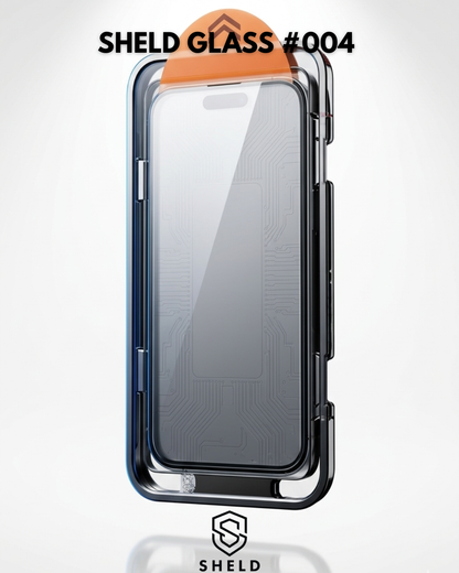 SHELD GLASS #004 — Pellicola iPhone Kit 5 pezzi